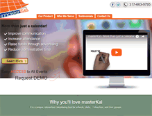 Tablet Screenshot of masterkal.com